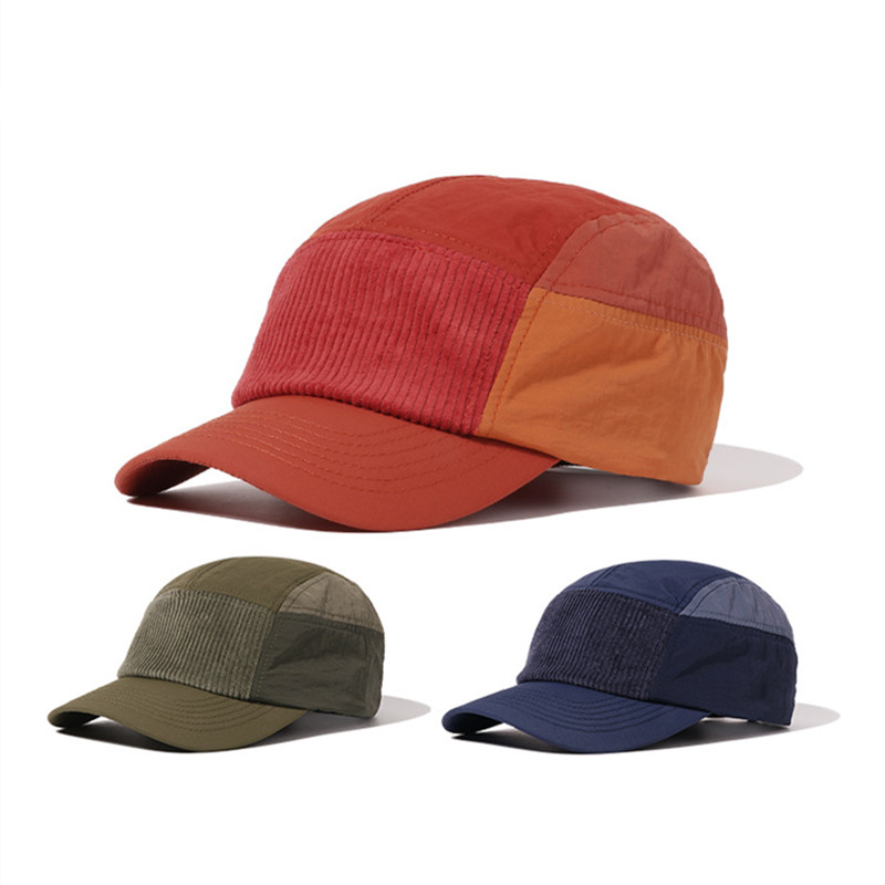 Corduroy Cap 5 Panel - 5 패널 스트릿 스타일 작업복 야구