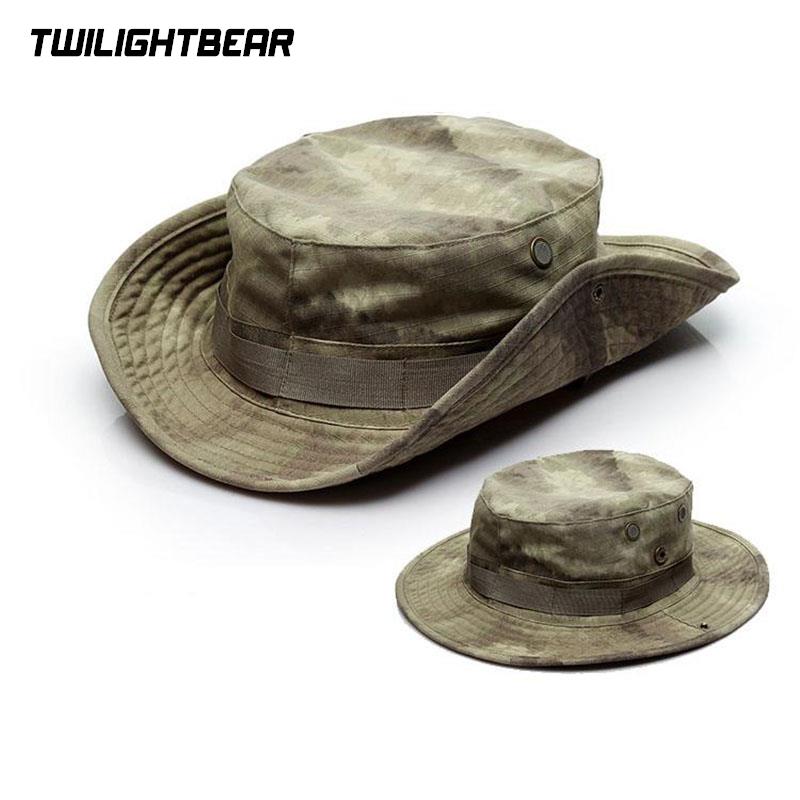 Boonie Hat Tactical - 최고 품질 두꺼운 위장 Boonie 모자