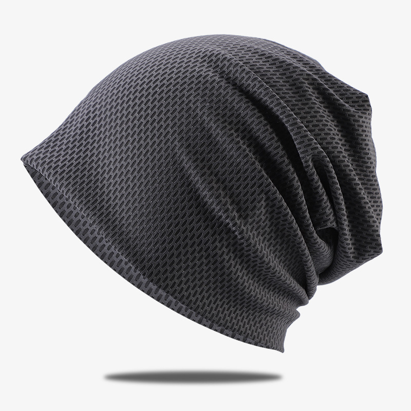 Skull Cap Helmet Liner - 남성용 통기성 메쉬 러닝 비니, 속건성