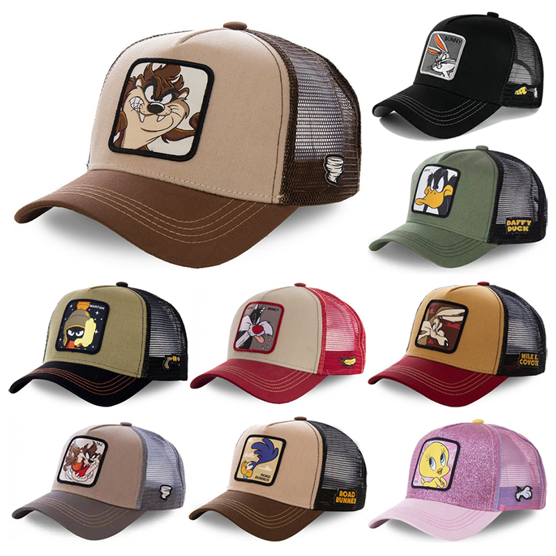 Trucker Cap Mesh - 만화 애니메이션 트러커 캡 메쉬 백