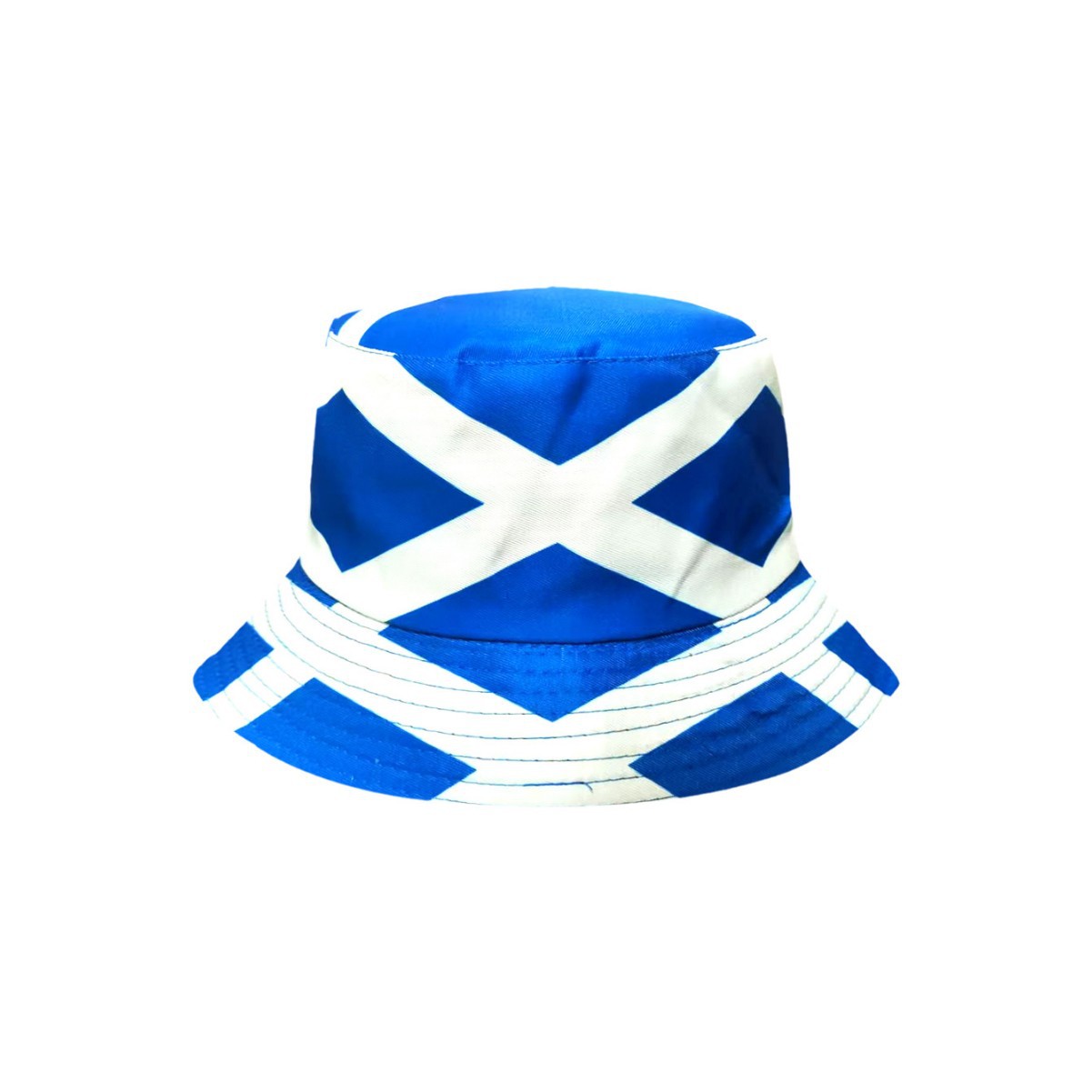 Bucket Hat Cotton - 2026 스코틀랜드 핫세일 축구컵 깃발 프린팅