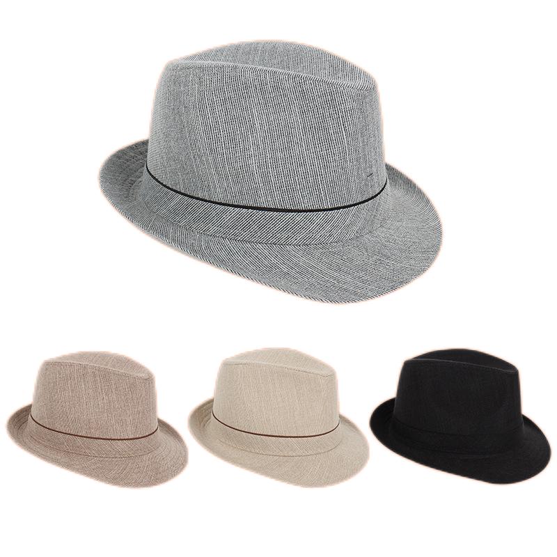 Fedora Hat Wool - 봄 & 가을 남성 Fedoras 탑