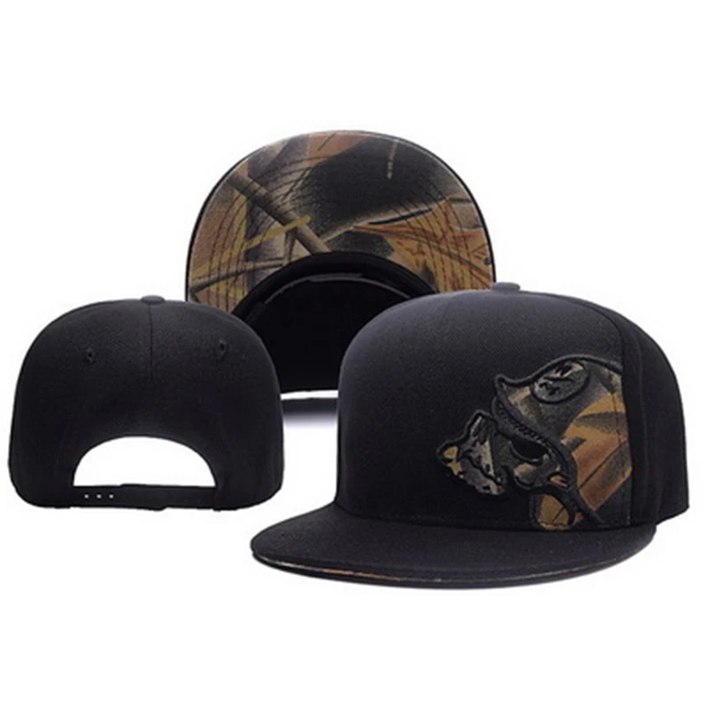 유니섹스 스켈레톤 자수 야구 모자 여성 야외 스포츠 플 - Snapback Hat Flat 리뷰 및 가격