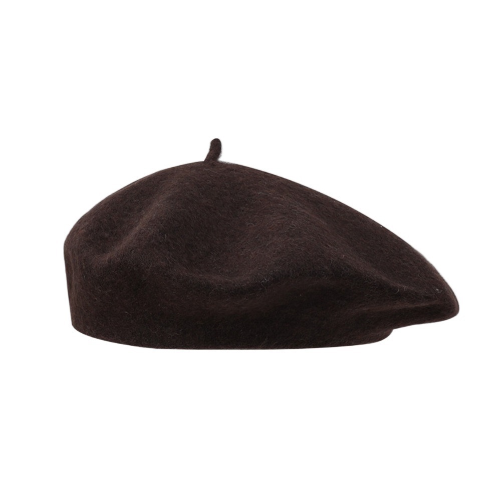 패션 따뜻한 겨울 울 베레모 레트로 단색 프랑스 아티스 - Beret French Wool 리뷰 및 가격