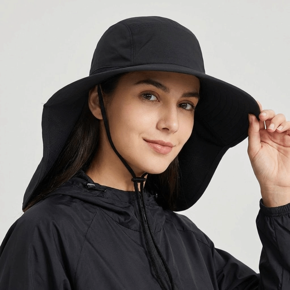 패션 와이드 브림 야외용 햇빛 가리개 모자, 조절 가능 - Bucket Hat Cotton 리뷰 및 가격