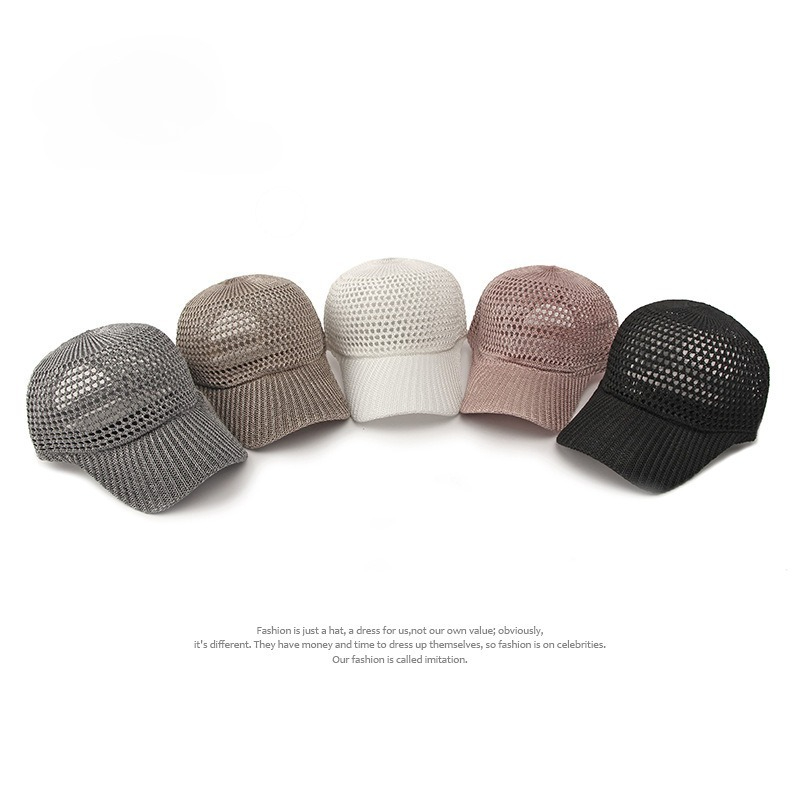 남녀공용 통기성 메쉬 야구 모자, 여름 야외 스포츠 및 - Baseball Cap Structured 리뷰 및 가격