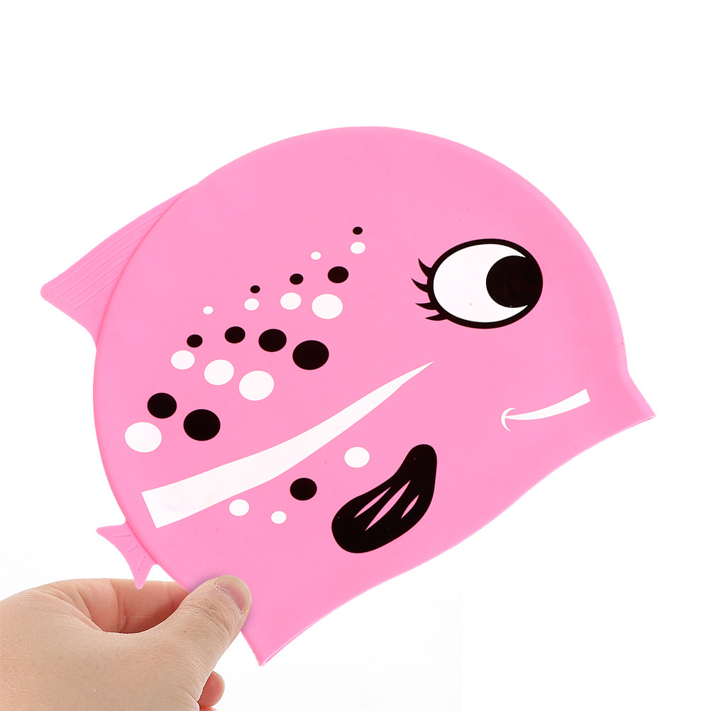 2Pcs 어린이 실리콘 수영 모자 귀여운 물고기 패턴  - Swim Hat Silicone 리뷰 및 가격