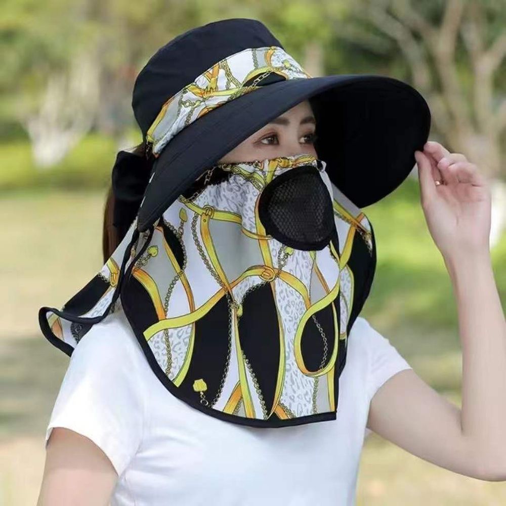 낚시 모자 의류 액세서리 농사 작업 여성용 썬햇 꽃무늬 - Bucket Hat Cotton 리뷰 및 가격