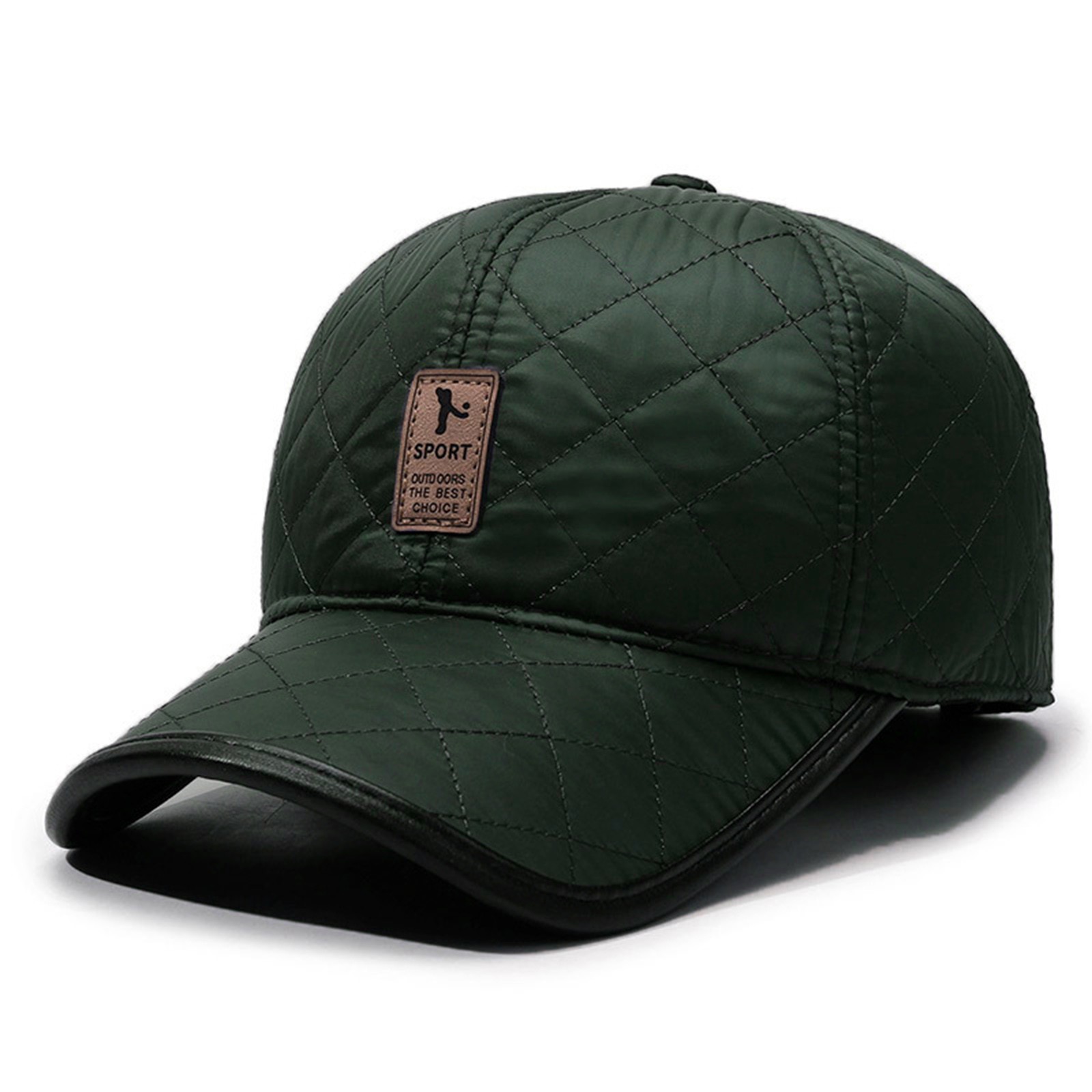 겨울 남성 PU 야구 모자 따뜻한 귀 플랩 모자 조절  - Winter Trapper Hat 리뷰 및 가격