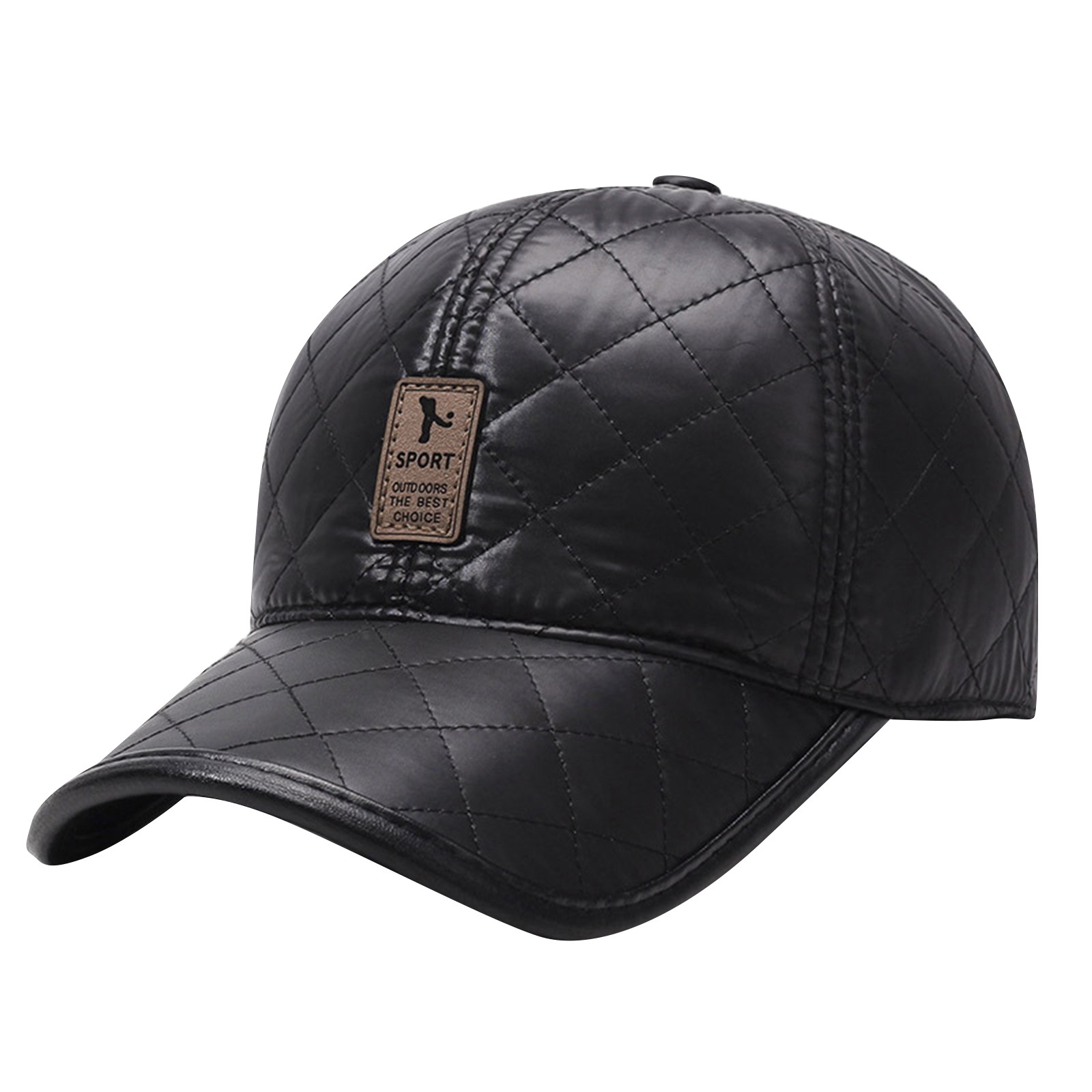 겨울 남성 PU 야구 모자 따뜻한 귀 플랩 모자 조절  - Winter Trapper Hat 리뷰 및 가격