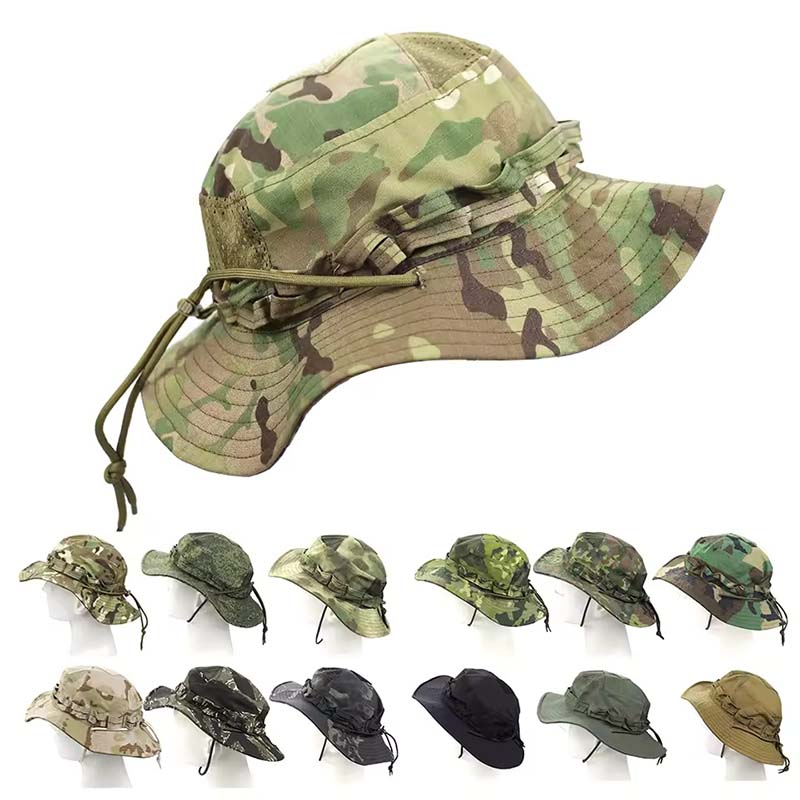 위장 전술 부니햇 캠핑 등산 버킷 스나이퍼 모자 남성  - Boonie Hat Tactical 리뷰 및 가격