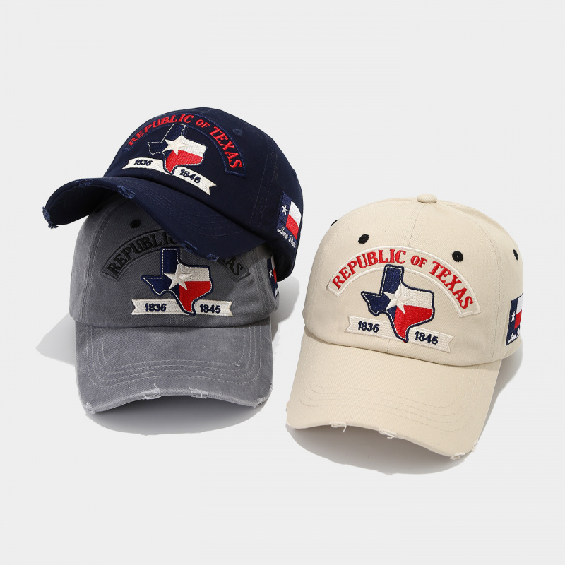 텍사스 공화국 1836-1845 워싱드 야구 모자 론스 - Dad Hat Cotton 리뷰 및 가격