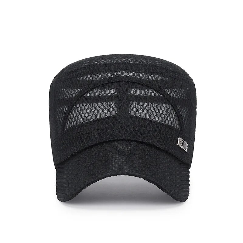 뉴 아이언 라벨 풀 넷 통기성 플랫 캡 남성용 캐주얼  - Snapback Hat Flat 리뷰 및 가격