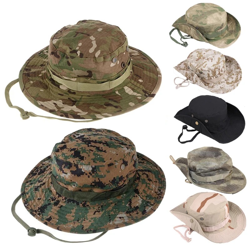 위장 전술 부니 햇 캠핑 등산 버킷 스나이퍼 모자 남성 - Boonie Hat Tactical 리뷰 및 가격