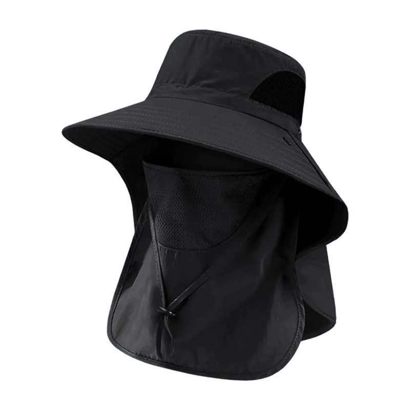 폴리에스테르 선 낚시 모자(목 커버 포함) 넓은 챙 U - Sun Hat Wide Brim 리뷰 및 가격