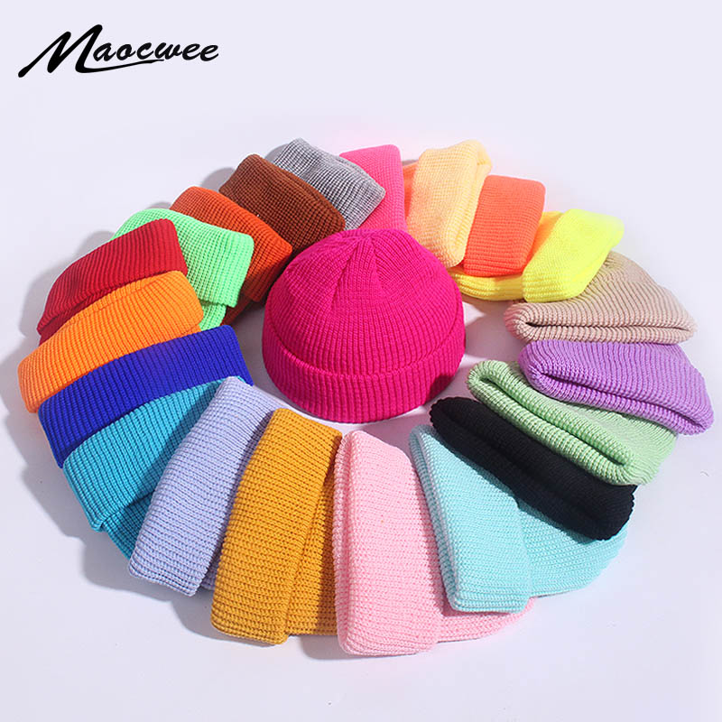 유니섹스 겨울 어린이 골지 니트 커프스 짧은 멜론 캡, - Beanie Cuffed Knit 리뷰 및 가격