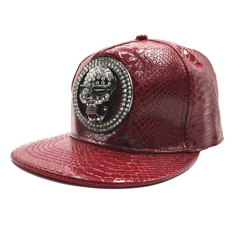 Oohmy 브랜드 남녀공용 PU 가죽 조절식 야구 모자 - Snapback Hat Flat 리뷰 및 가격