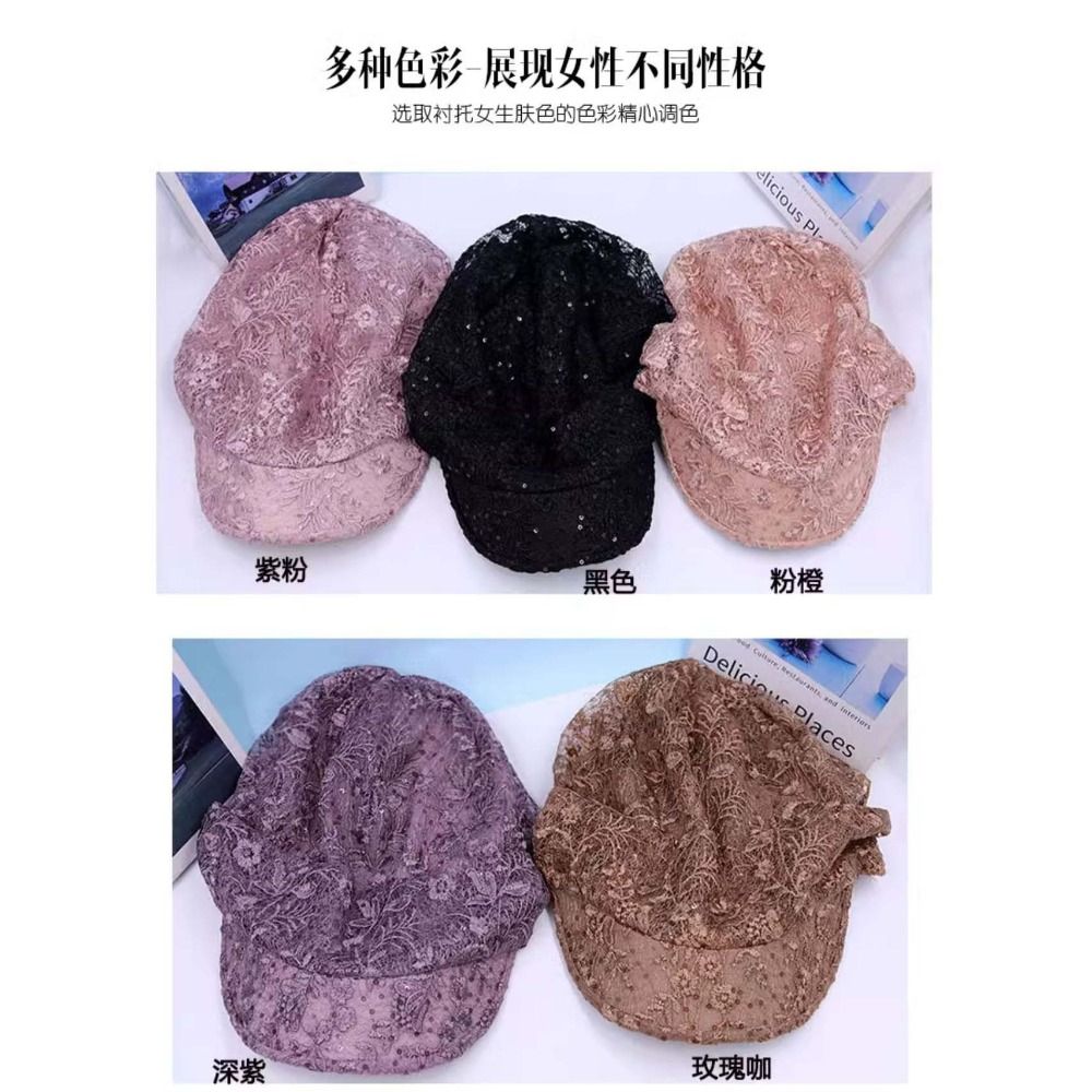 속이 빈 꽃무늬 비니 모자 통기성 자수 여성 야구 모자 - Baseball Cap Structured 리뷰 및 가격