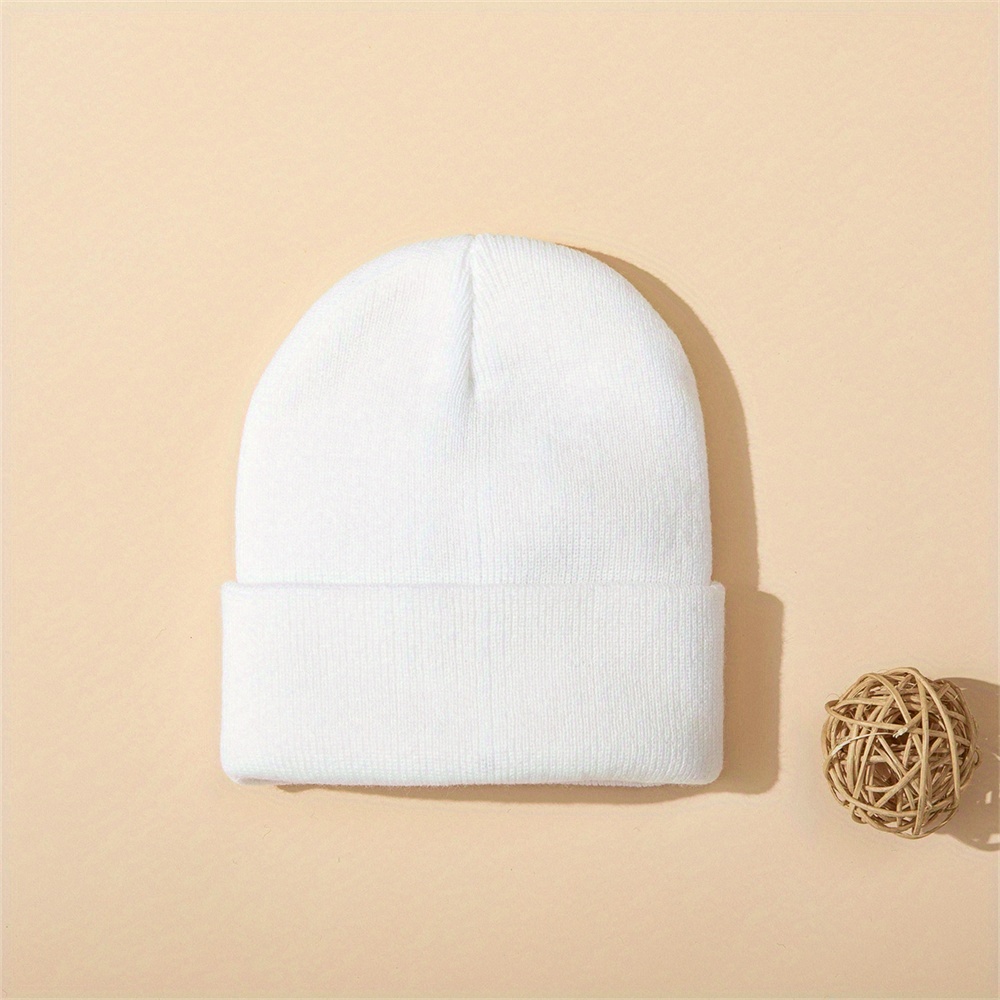 4pcs 아기 모자 니트 커프 비니 소년과 소녀 겨울  - Beanie Cuffed Knit 리뷰 및 가격